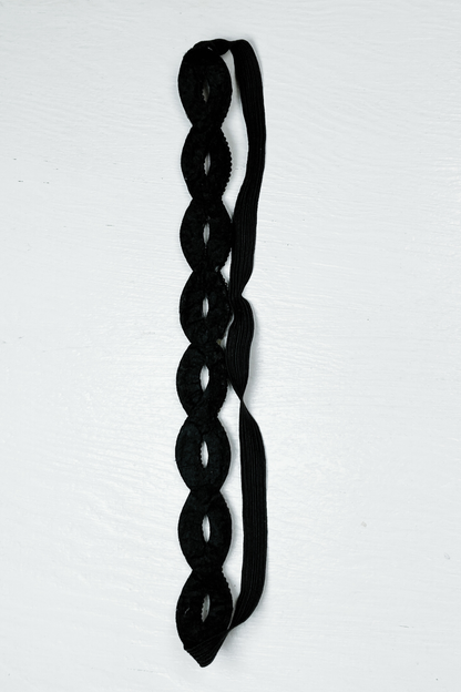 Thrifted Beaded Elastic Headband