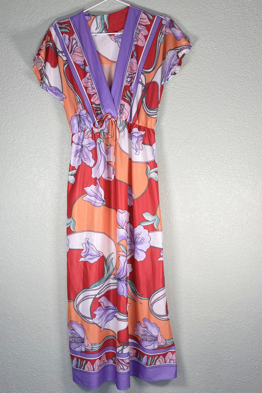 Vintage Handmade Floral Maxi Dress