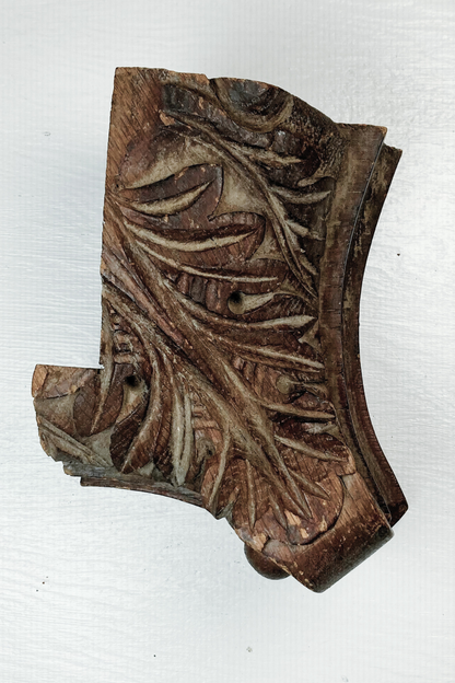 Antique Pair of Wooden Architectural Pieces