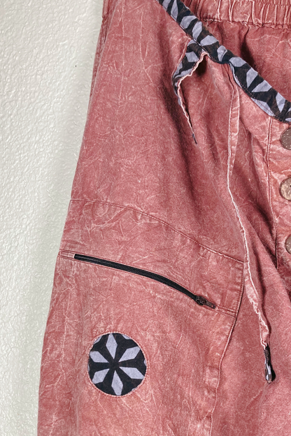 Earthbound Drop Crotch Harem Pants- Size XXL