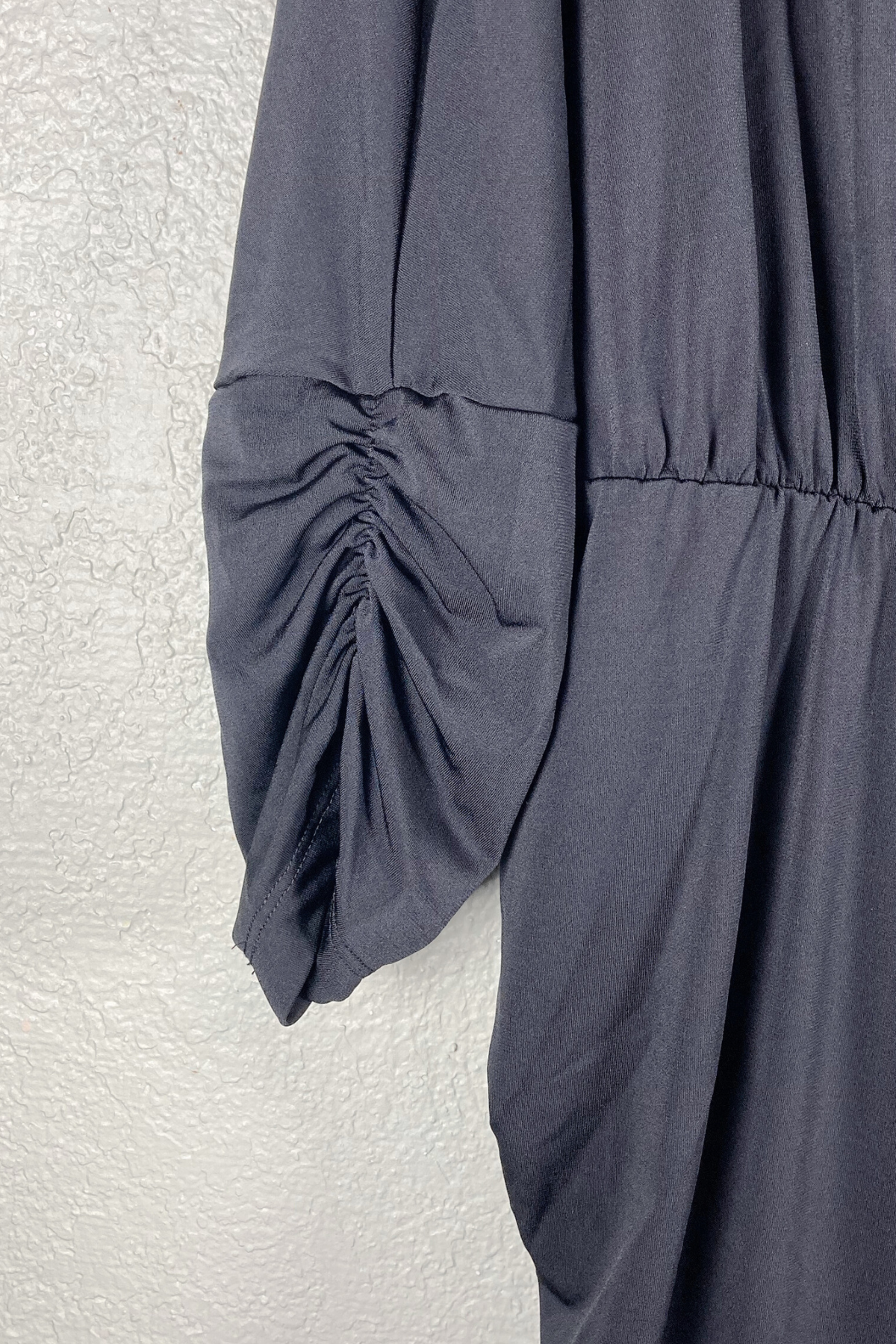 Thrifted TORRID Black Ruched Dress - Plus Size 3