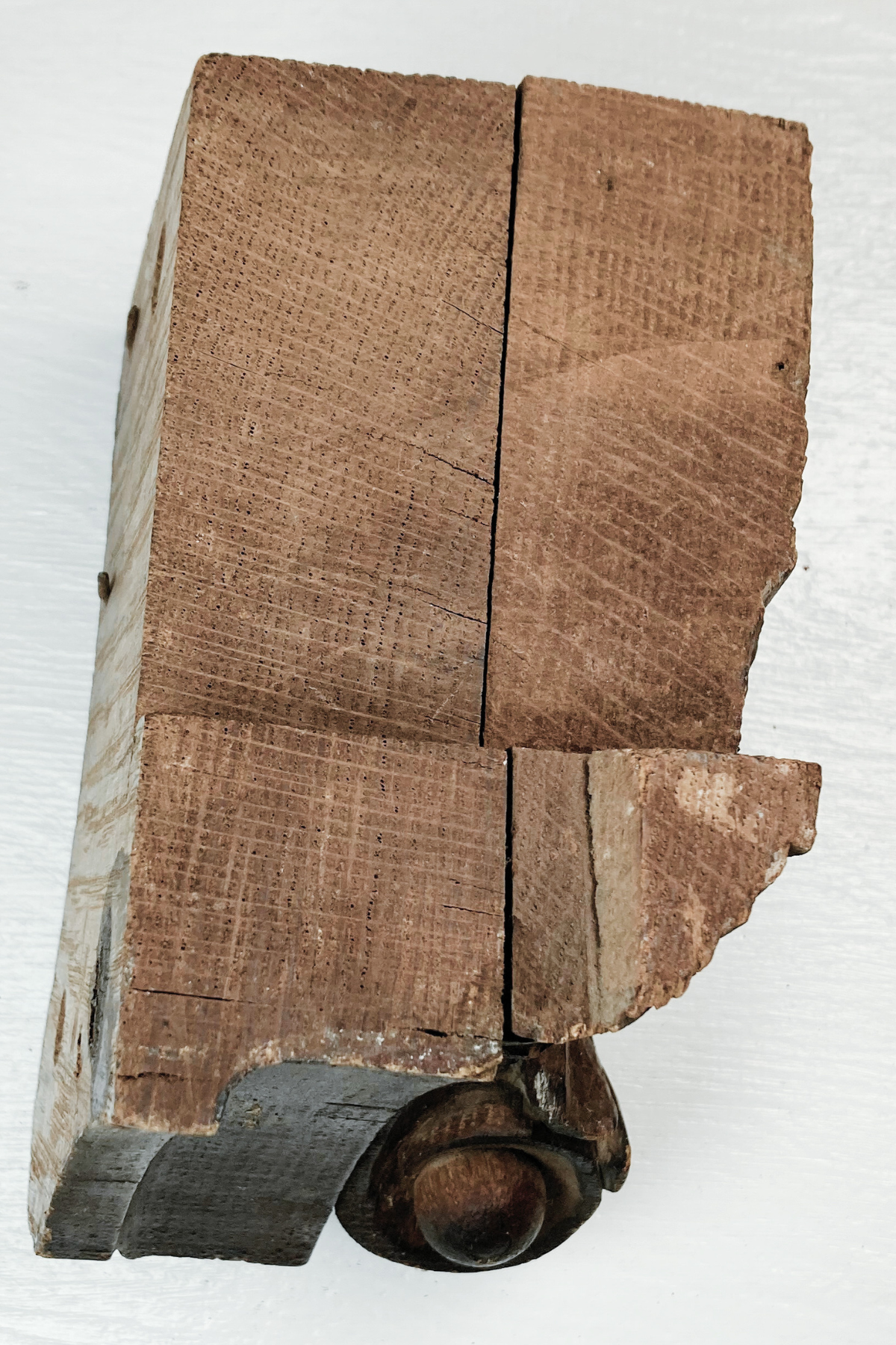 Antique Pair of Wooden Architectural Pieces