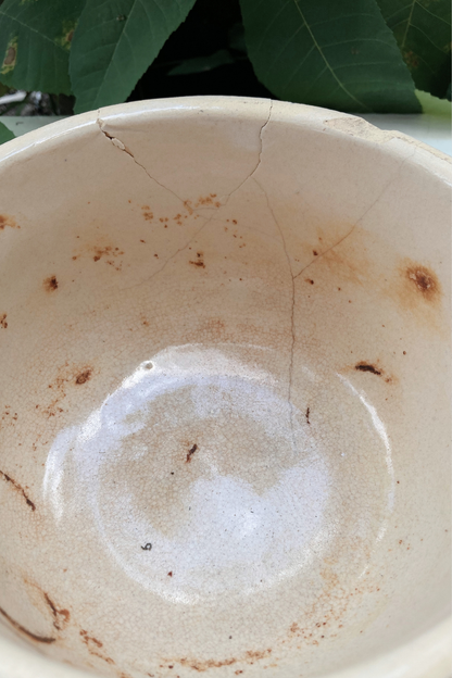 Vintage Crock Bowl