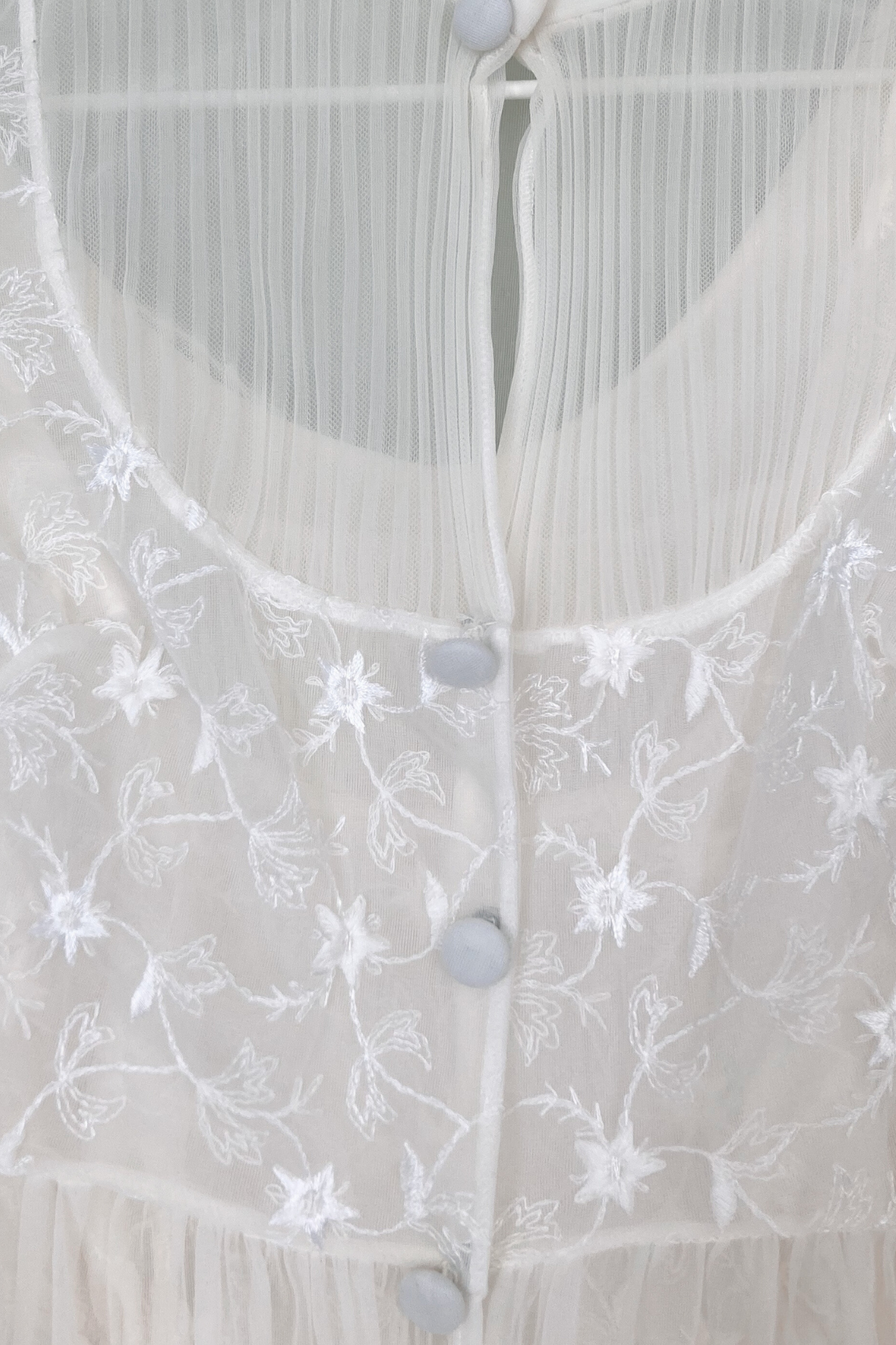 Vintage Jenelle of California Slip Nightgown w/ Sheer Robe
