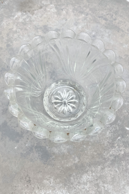 Vintage Glass Dessert Bowl by KIG Indonesia
