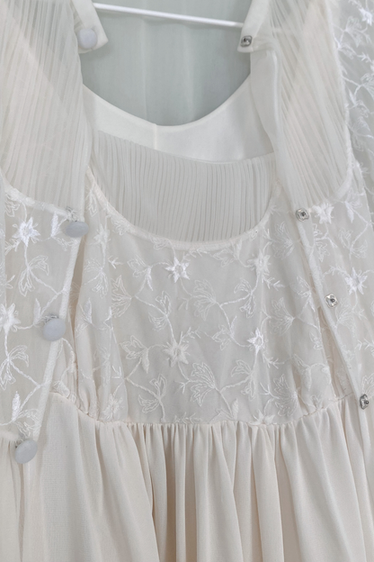 Vintage Jenelle of California Slip Nightgown w/ Sheer Robe