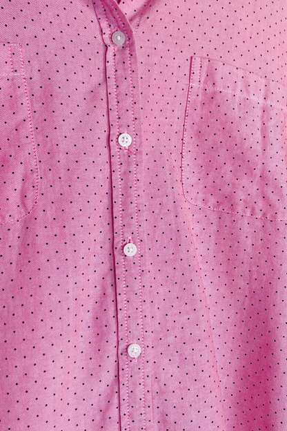 Thrifted Tommy Hilfiger Pink Button-Down Shirt- Size 2X