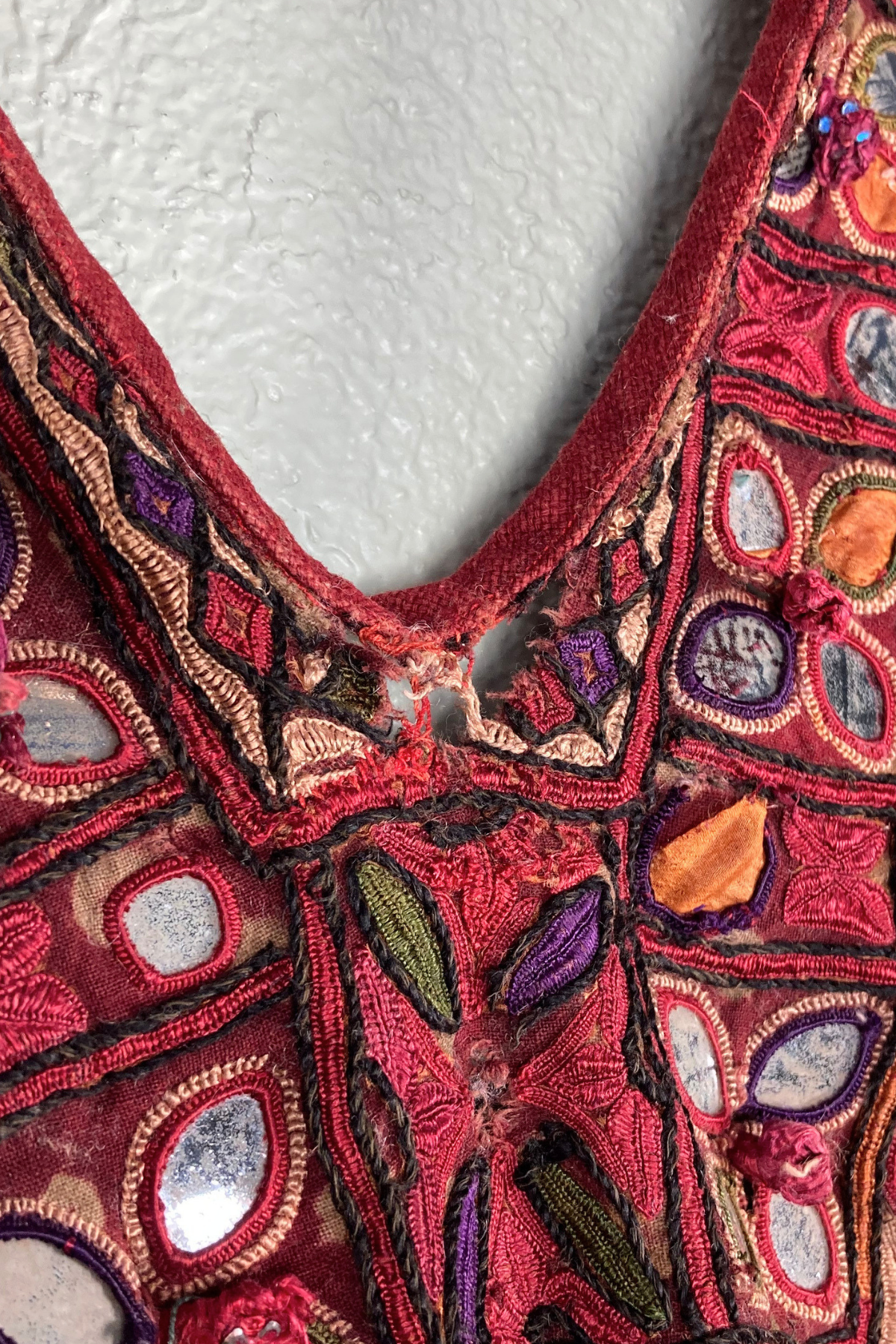 Vintage Boho Handmade Backless Top