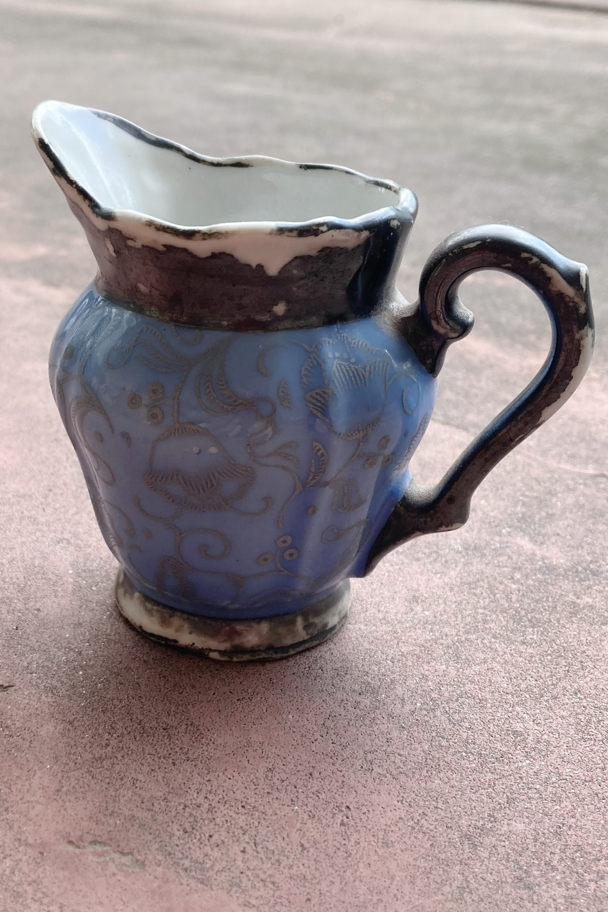 Antique Small Victorian Creamer by Keram Silber