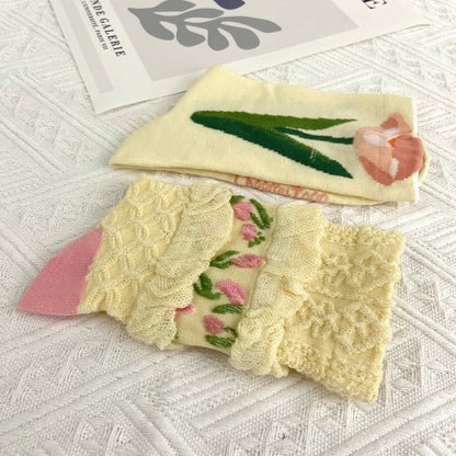 Tulip Vintage  Style Socks