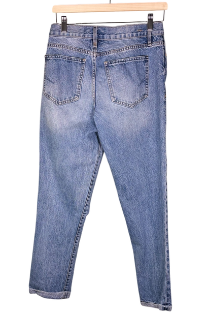 Thrifted Habitual Distressed Cuffed Jeans - Size 26