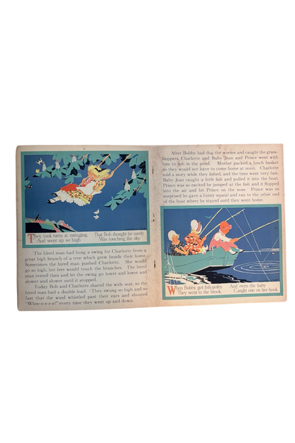1930's "The Happy Day Begins" Children's Book