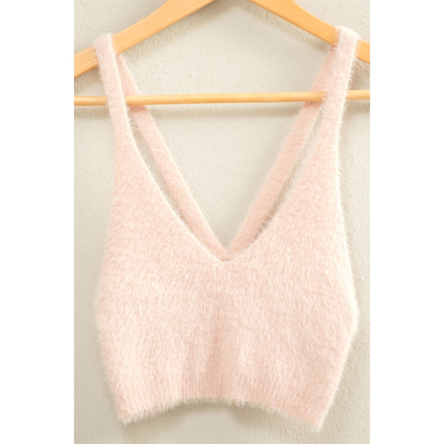 Sweet Fuzzy Comfort Crop Top