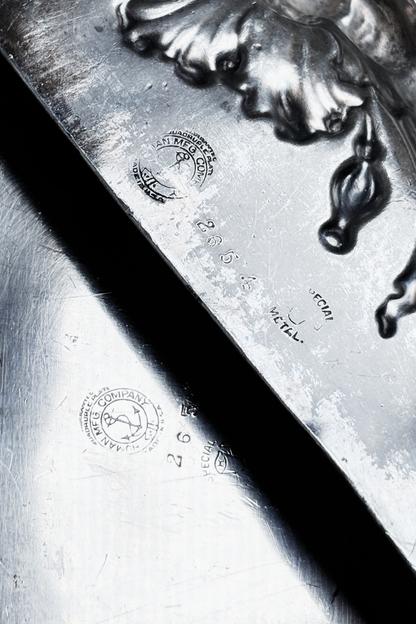 Vintage Silver-Plated Crumb Set