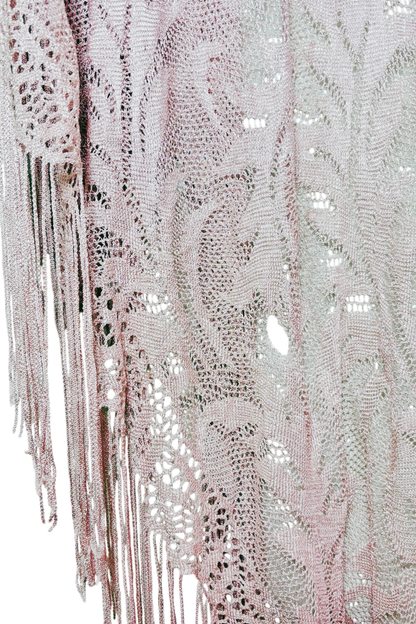 Thrifted Beige Shawl - As Is