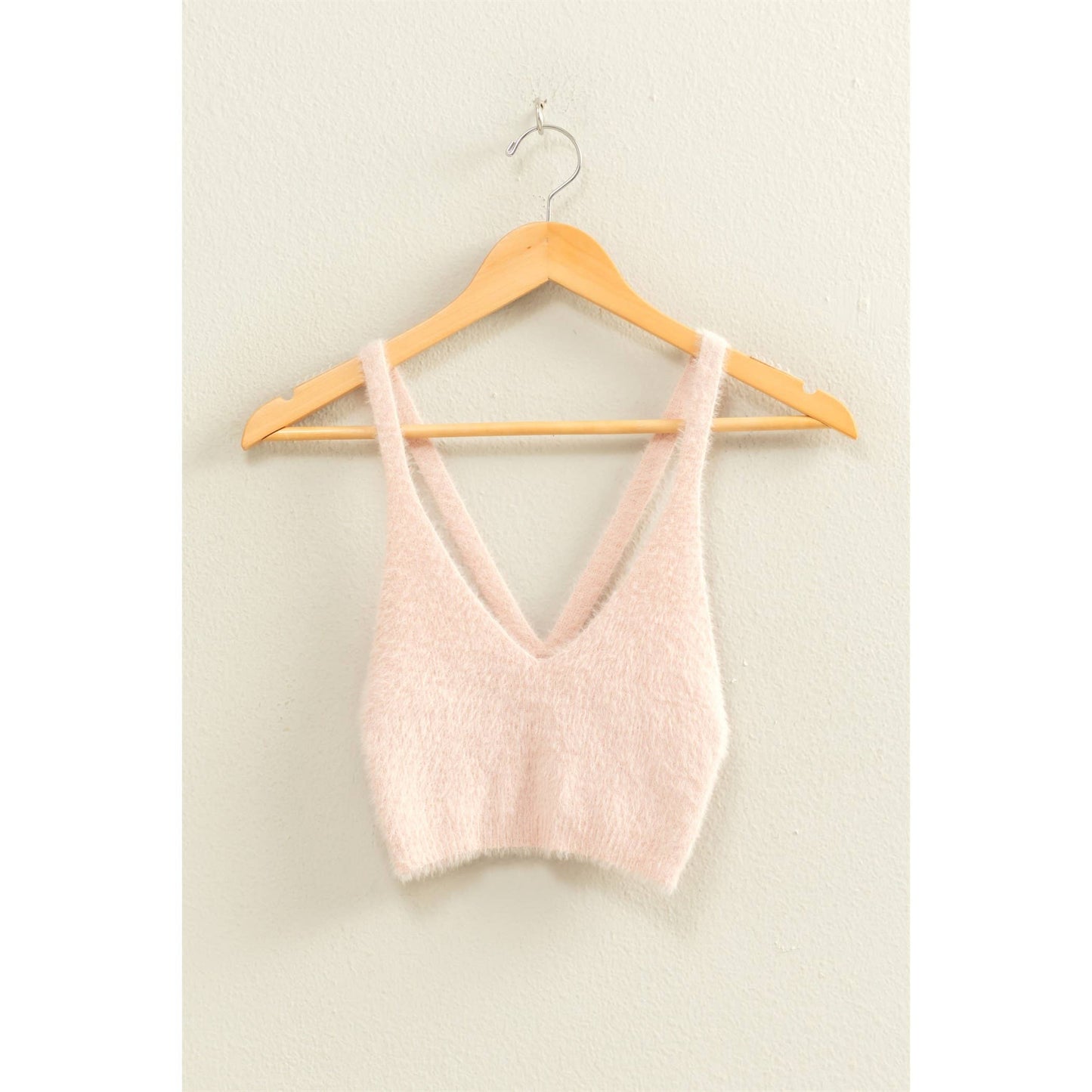 Sweet Fuzzy Comfort Crop Top