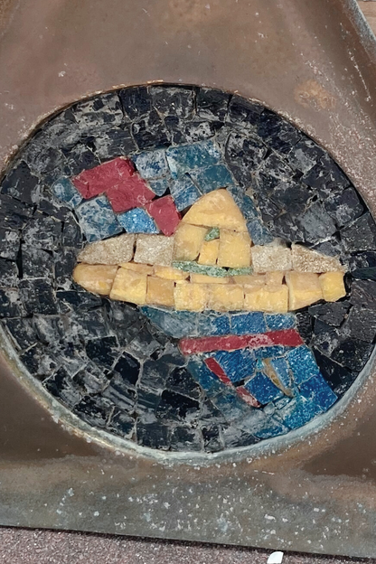 Triangular Mosaic Wall Art- Sombrero