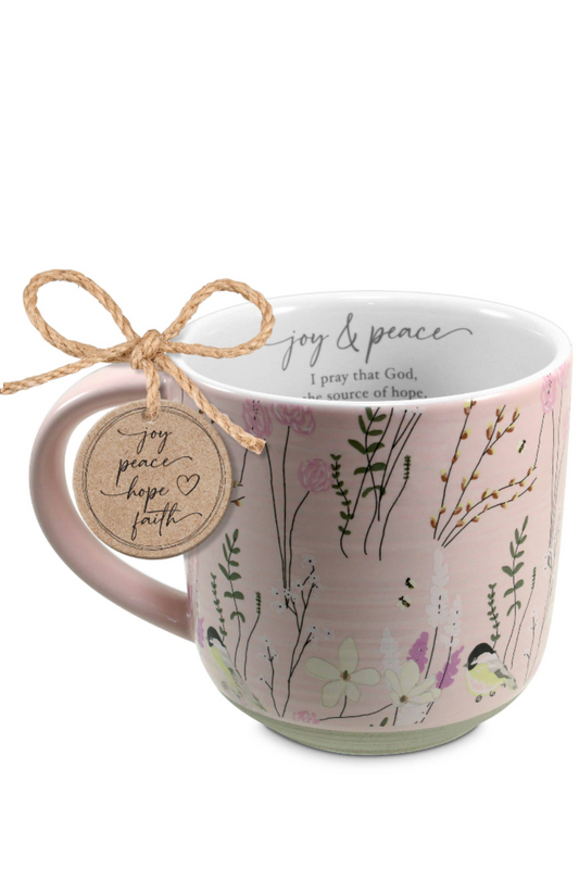 Joy in the Garden Coffee Mug- 18 Oz