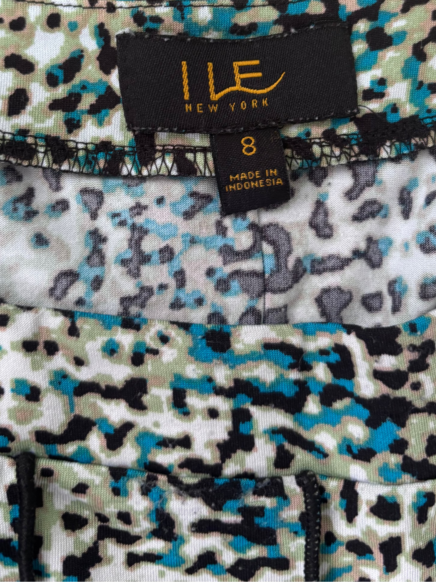 Thrifted I LE New York Sleeveless Dress - Size 8