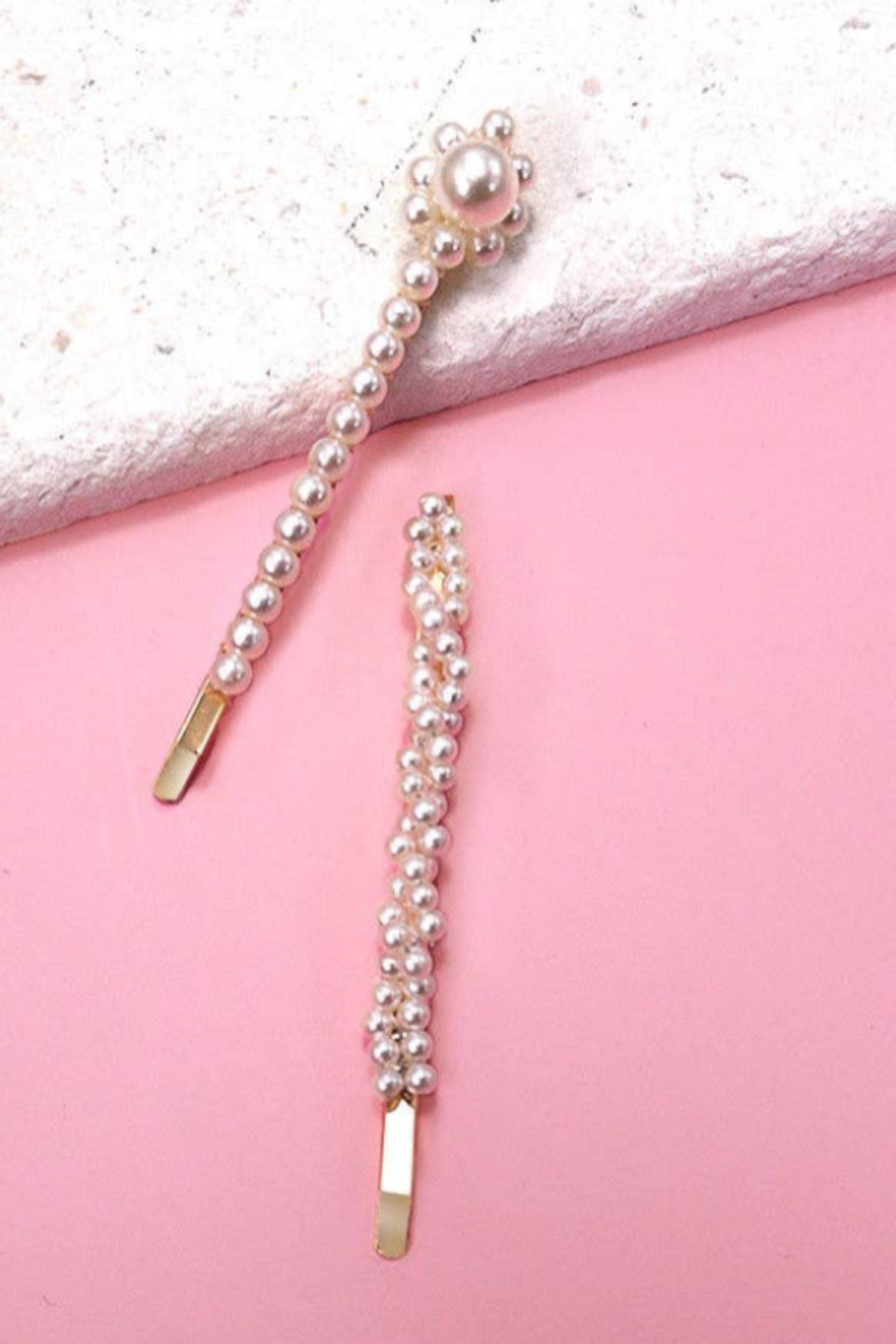 Pearl Hair Pins - Set of 2