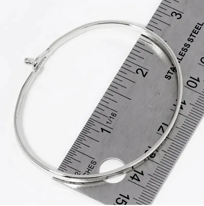 Faith Engraved Inspirational Bangle Bracelet - 2 Colors
