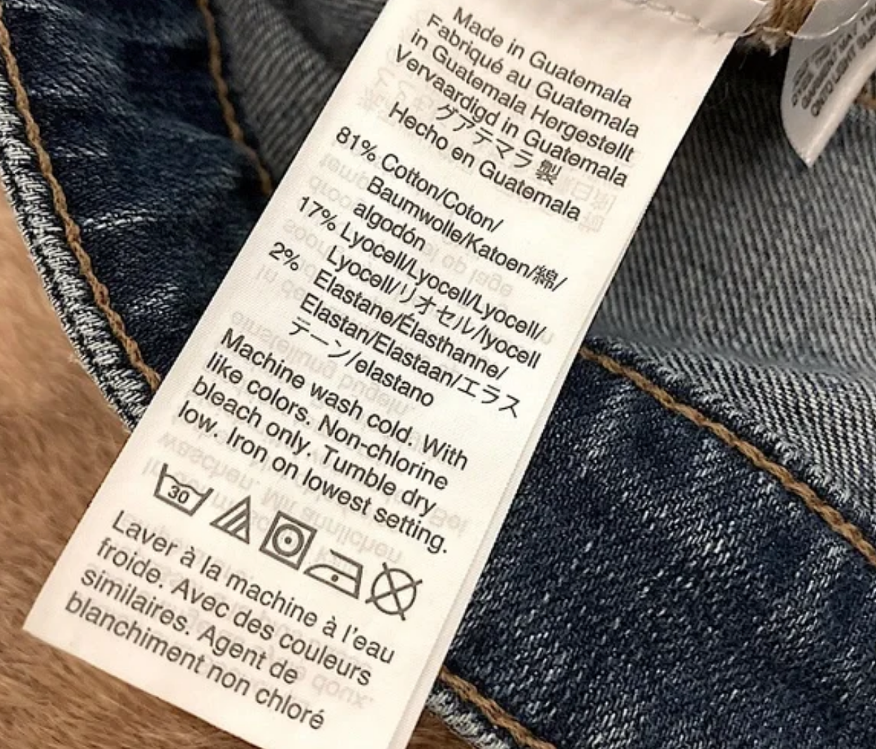 Thrifted Madewell Classic Straight Jean - Size 34