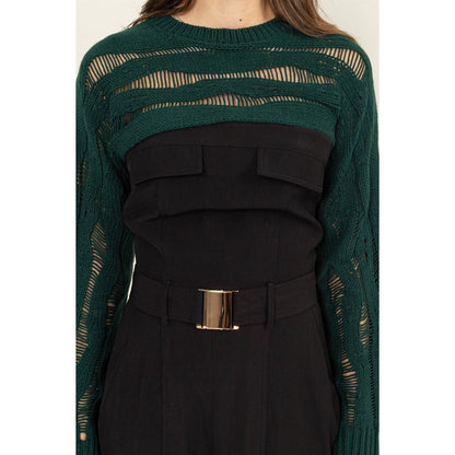 Open Knit Shrug Sweater - 4 Colors