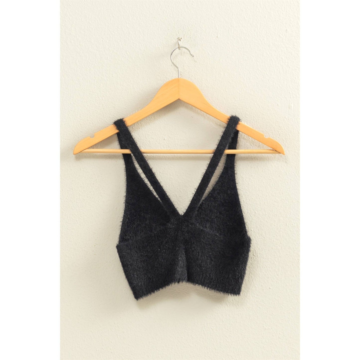 Sweet Fuzzy Comfort Crop Top