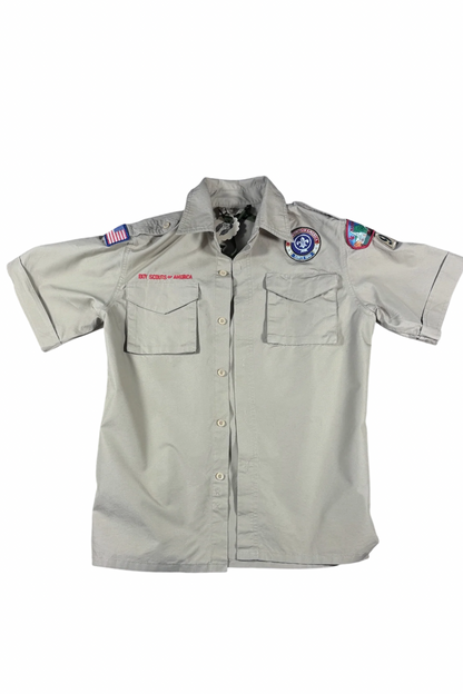 Thrifted Boy Scouts Button-Down Shirt