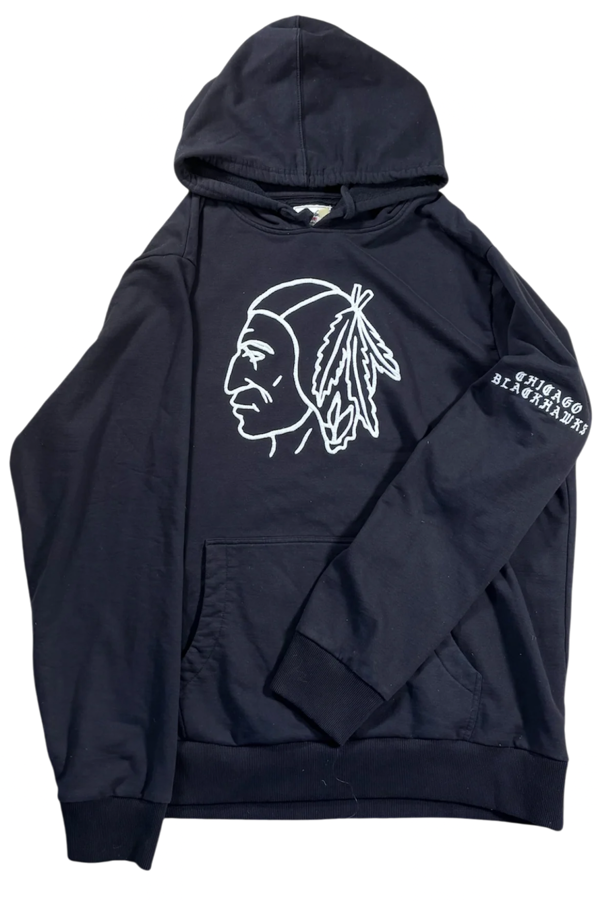 Thrifted Chicago Blackhawks Hoodie