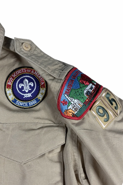 Thrifted Boy Scouts Button-Down Shirt