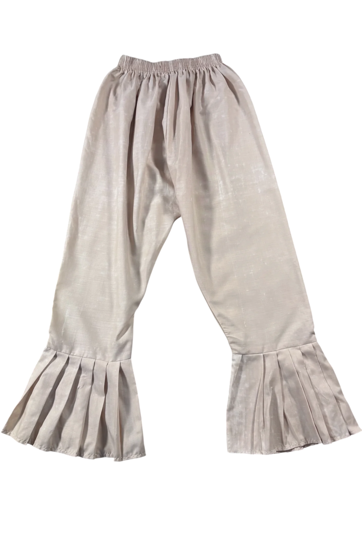 Vintage Ruffle Bottom Pants