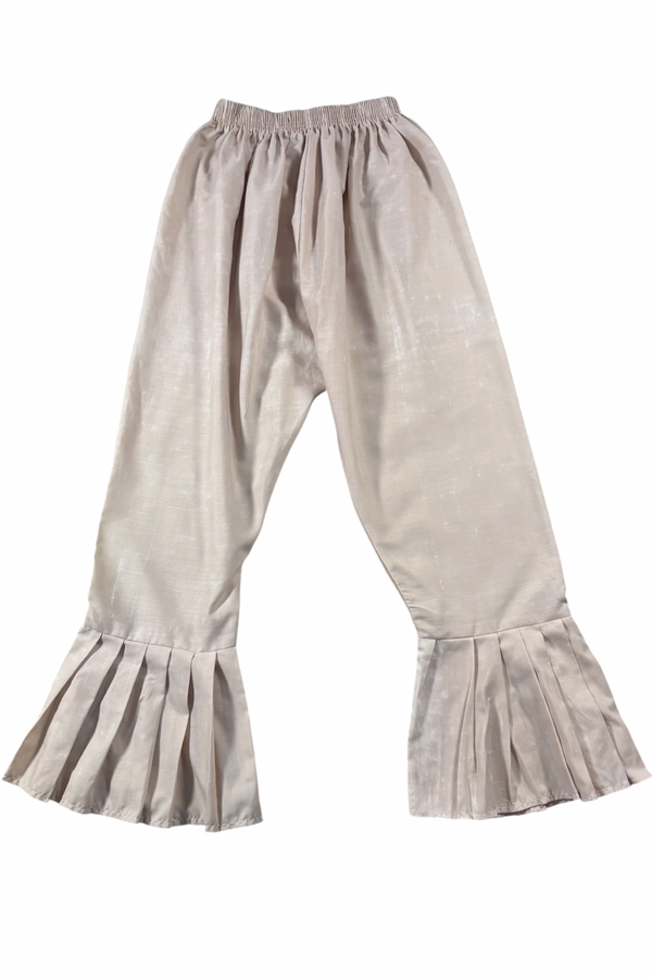 Vintage Ruffle Bottom Pants