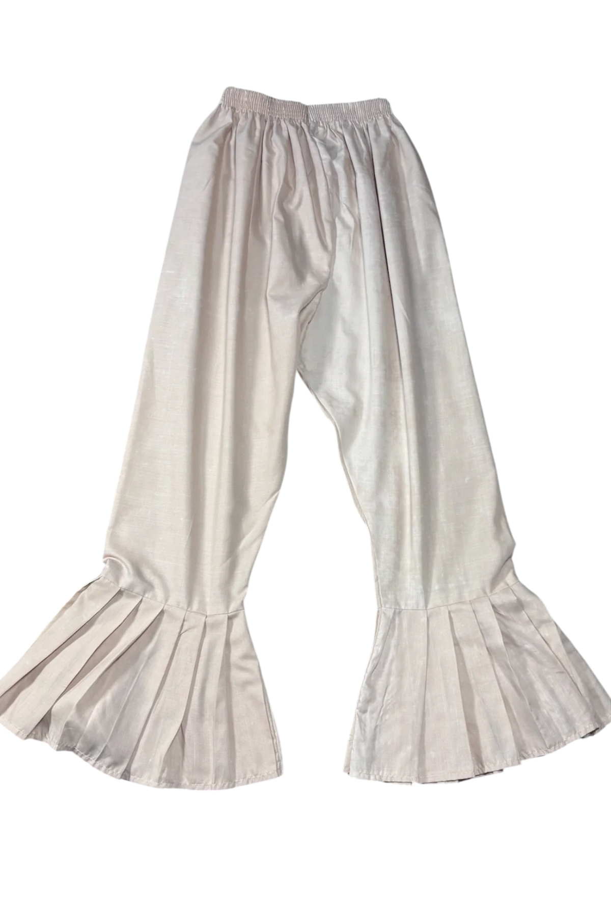 Vintage Ruffle Bottom Pants
