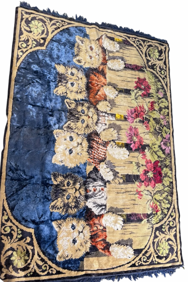 Thrifted Large Cat Rug