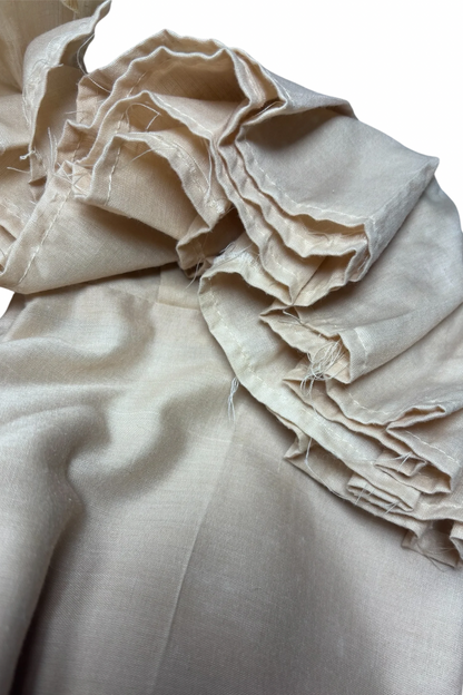 Vintage Ruffle Bottom Pants