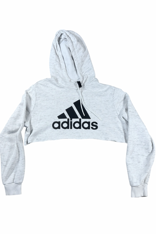 Thrifted Cropped Adidas Sweatshirt