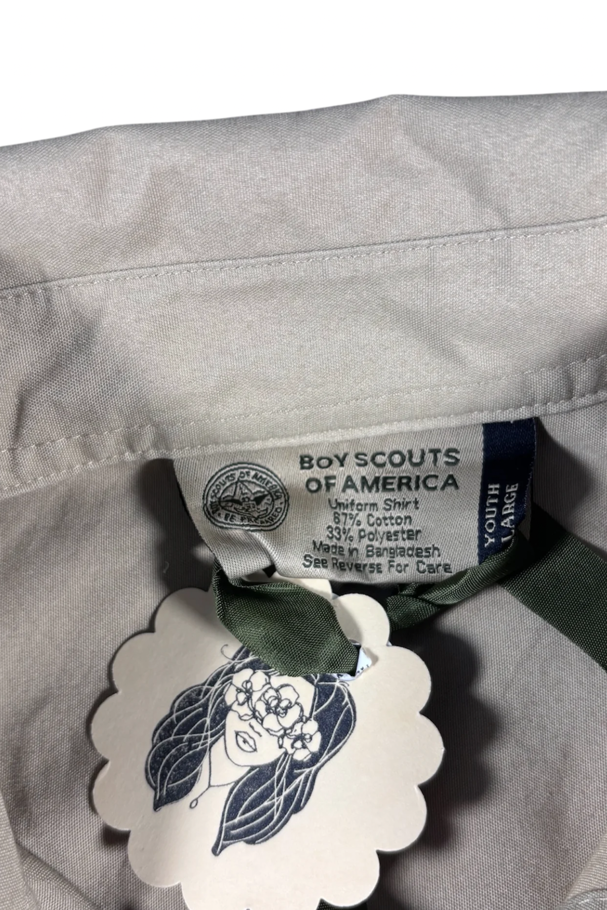 Thrifted Boy Scouts Button-Down Shirt